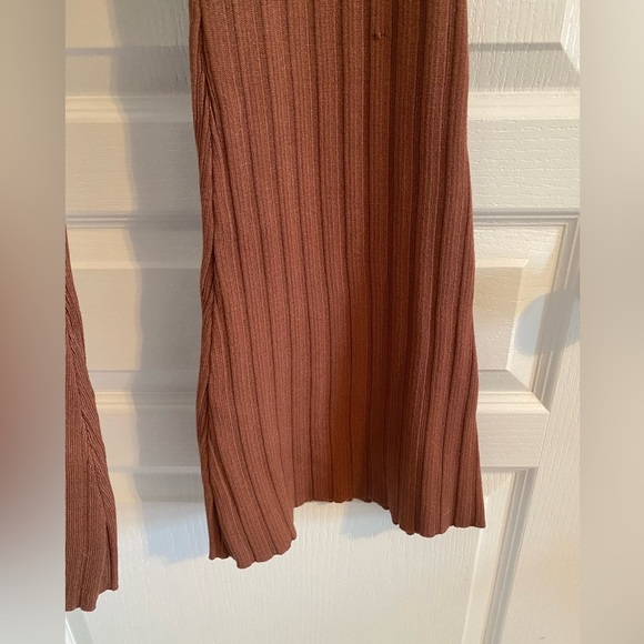 Wide Leg Ribbed Flare Pants - Picture 5 of 7